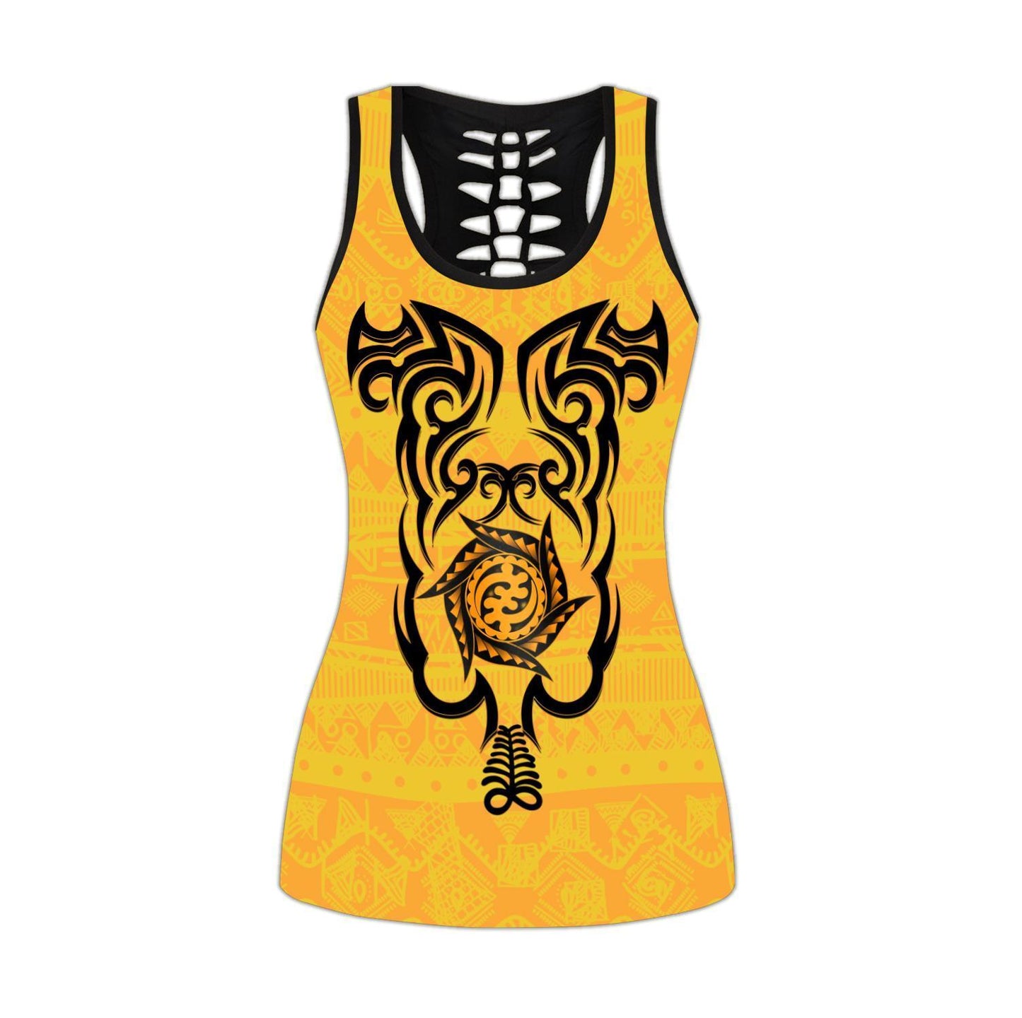 Africa Adinkra Mud Legging & Tank top