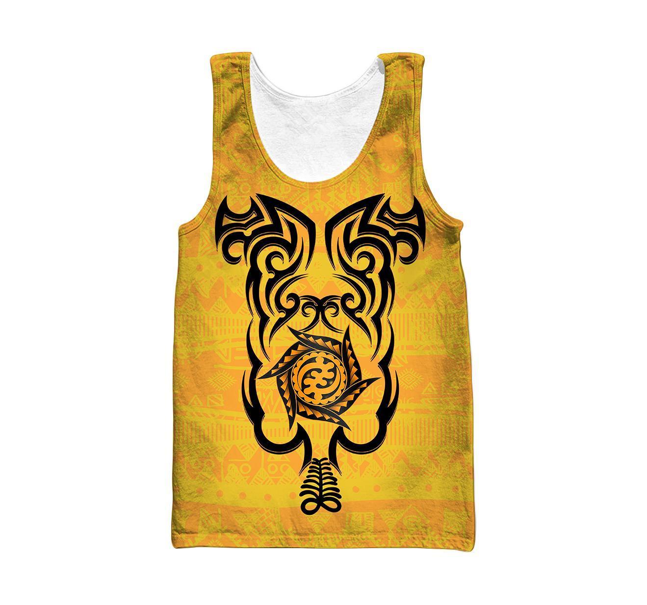 African Adinkra Mud Hoodie