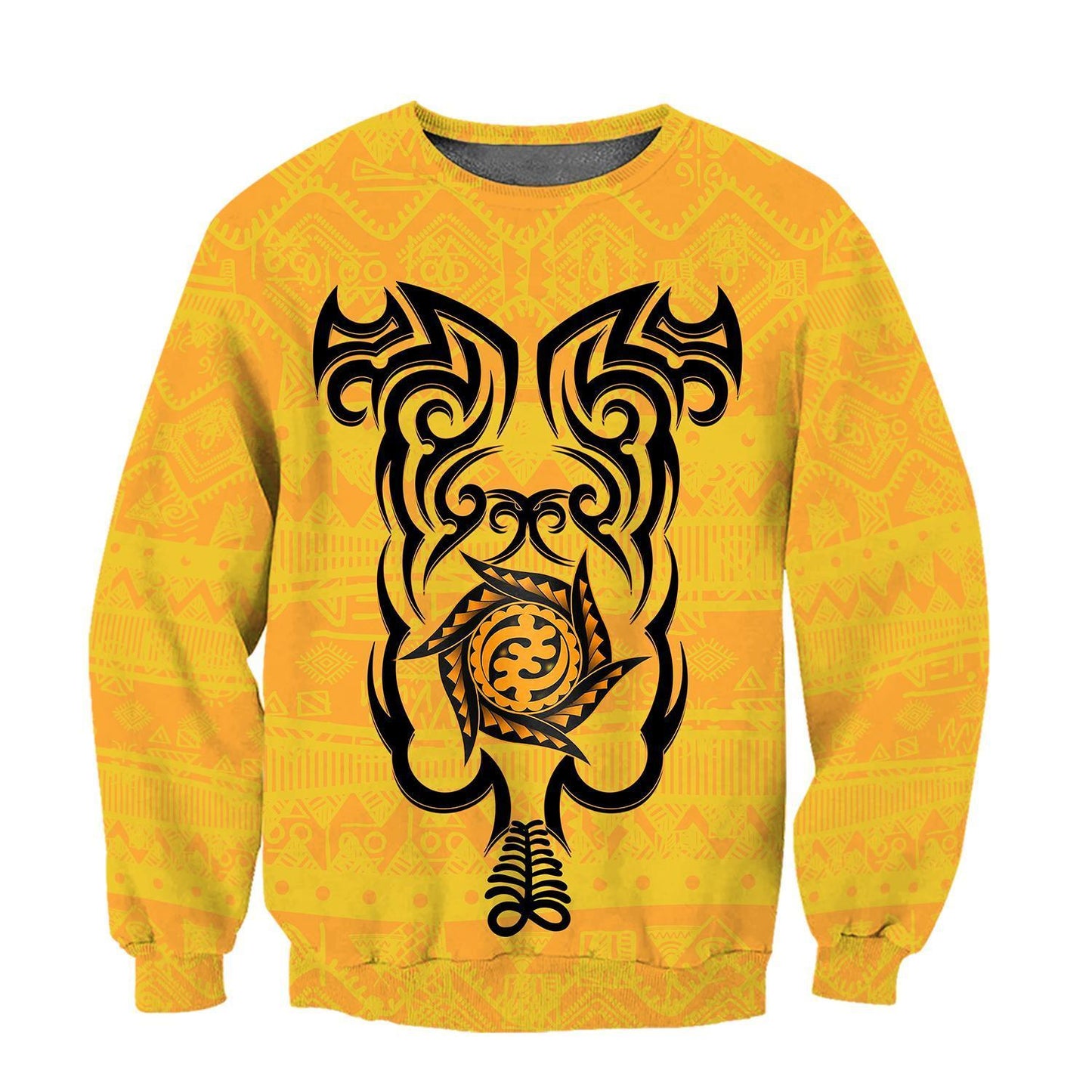 African Adinkra Mud Hoodie