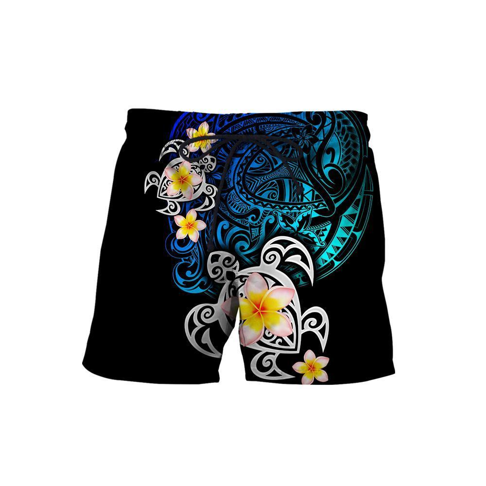 Amazing Polynesian Tattoo Deep Sea Turtle Hoodie ML