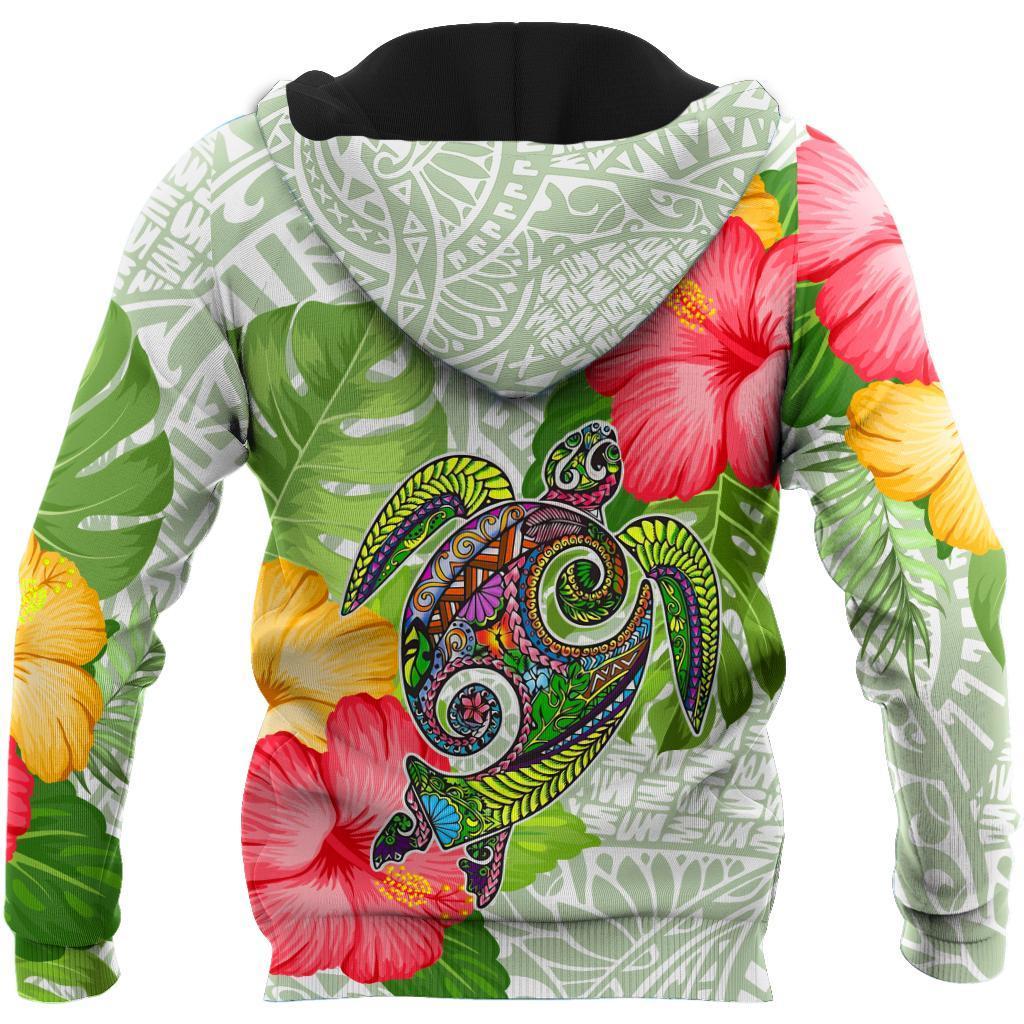 Amazing Fall In The Wave Polynesian 3D Over Printed Hoodie Tshirt for Men and Women-ML