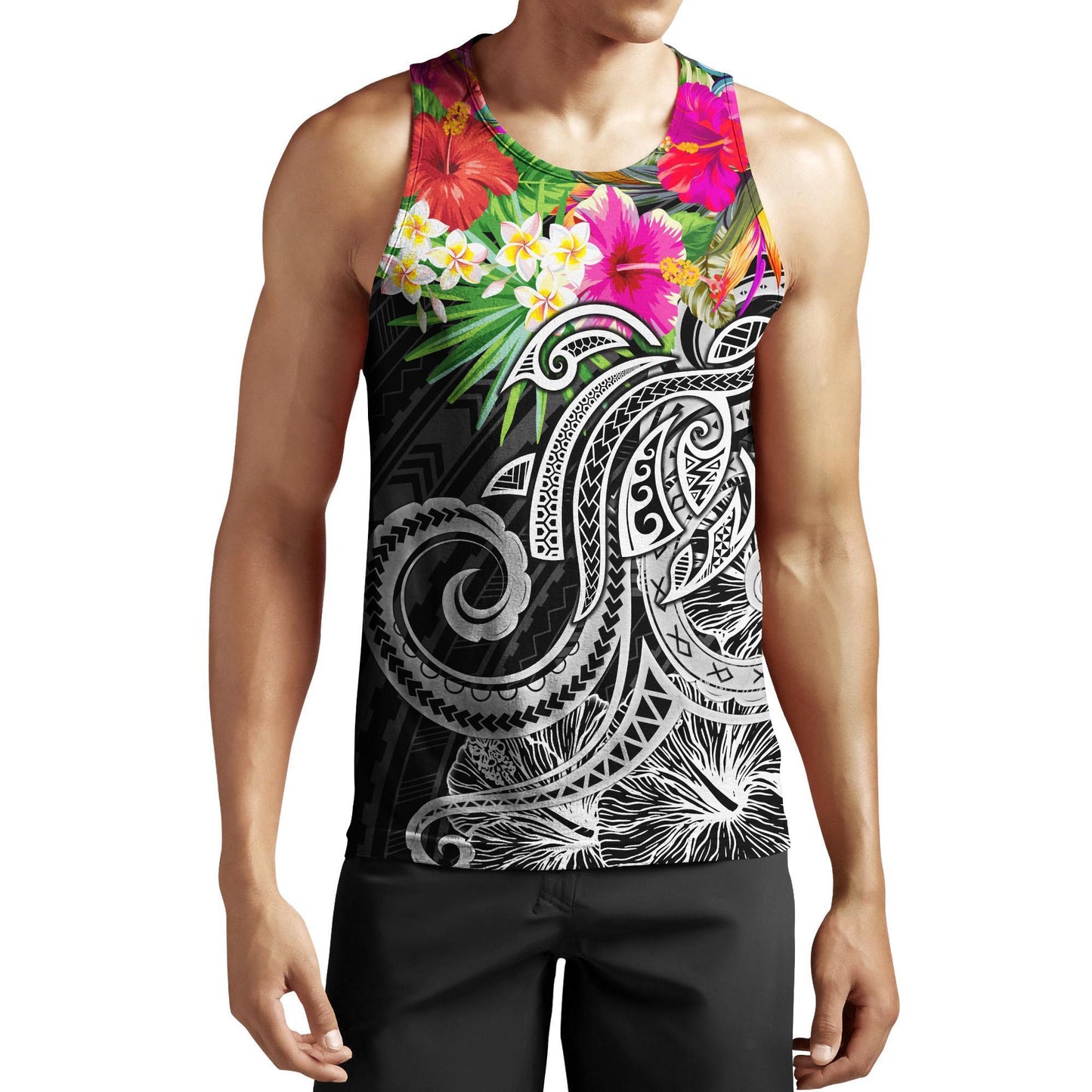 Amazing Hibiscus And Frangipani Hoodie Tshirt for Men and Women ML