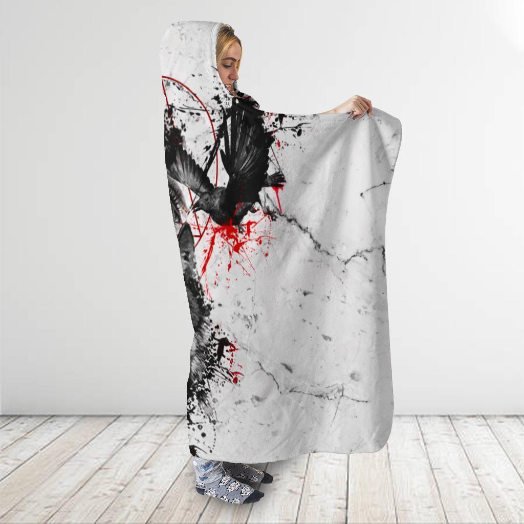 Wolf Blood Tattoo 3D Over Printed Hoodie for Men and Women-ML