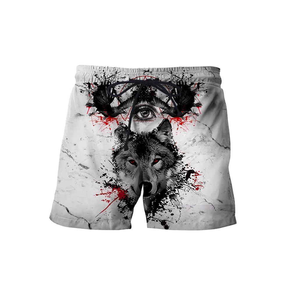 Wolf Blood Tattoo 3D Over Printed Hoodie for Men and Women-ML