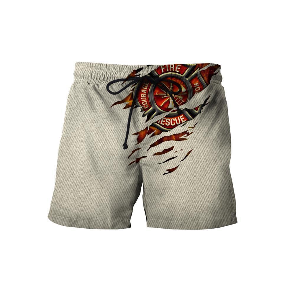 Firefighter Soldier 3D All Over Printed Shirt Hoodie For Men And Women