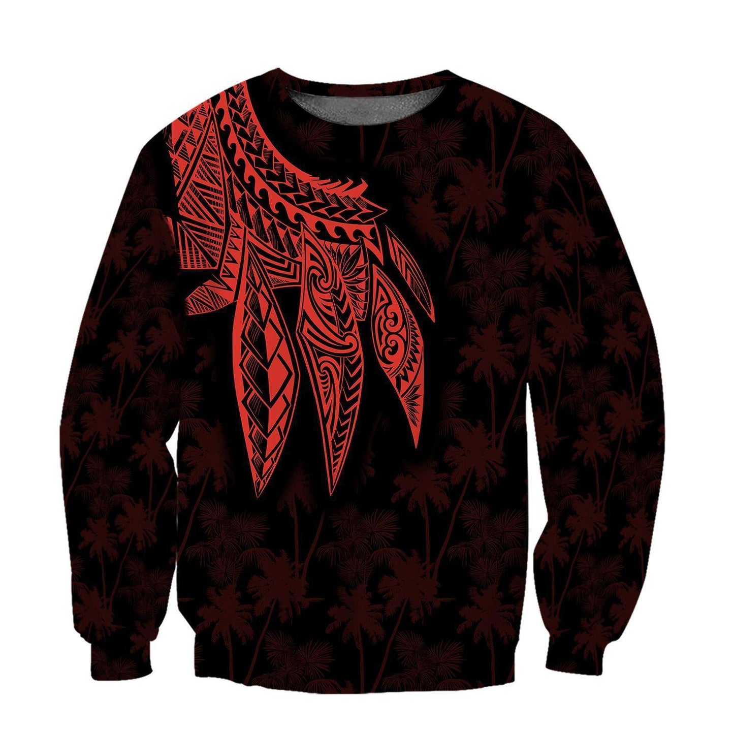 Amazing Polynesian Wing Tattoo Hoodie for Men and Women ML