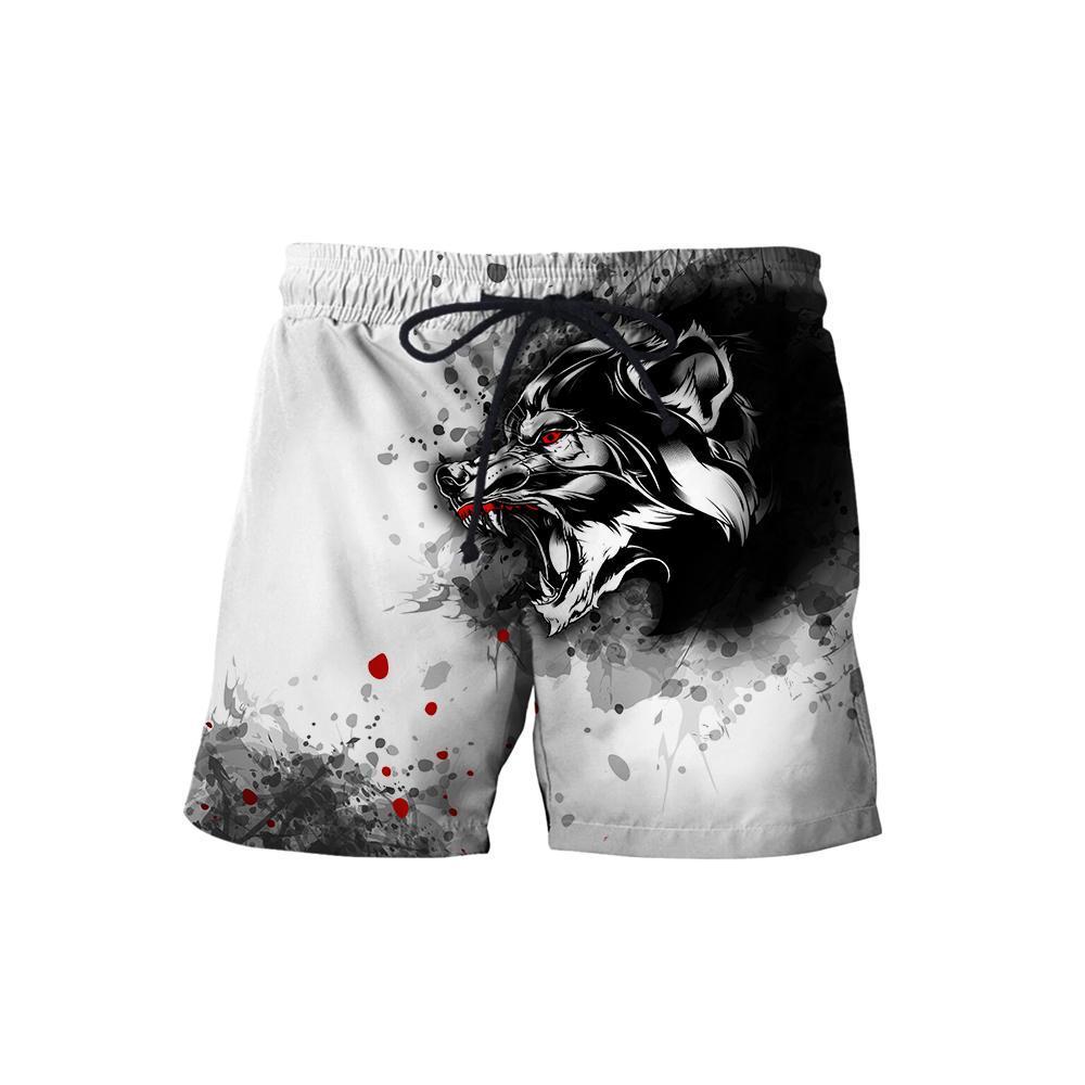 Wolf 3D Over Printed Hoodie for Men and Women-ML