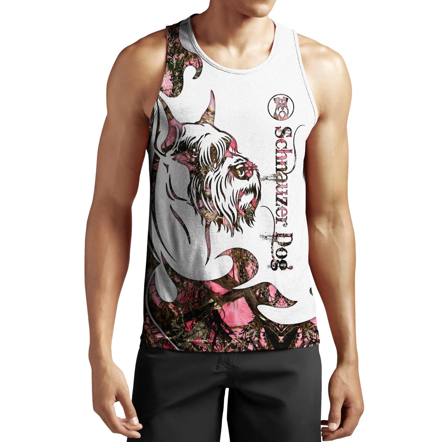 Schnauzer Dog 3D All Over Printed Unisex PL