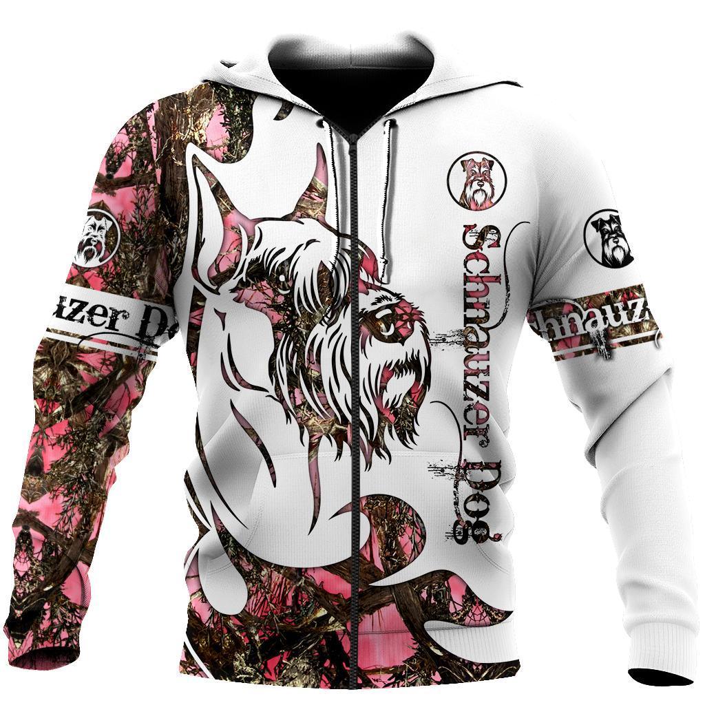 Schnauzer Dog 3D All Over Printed Unisex PL