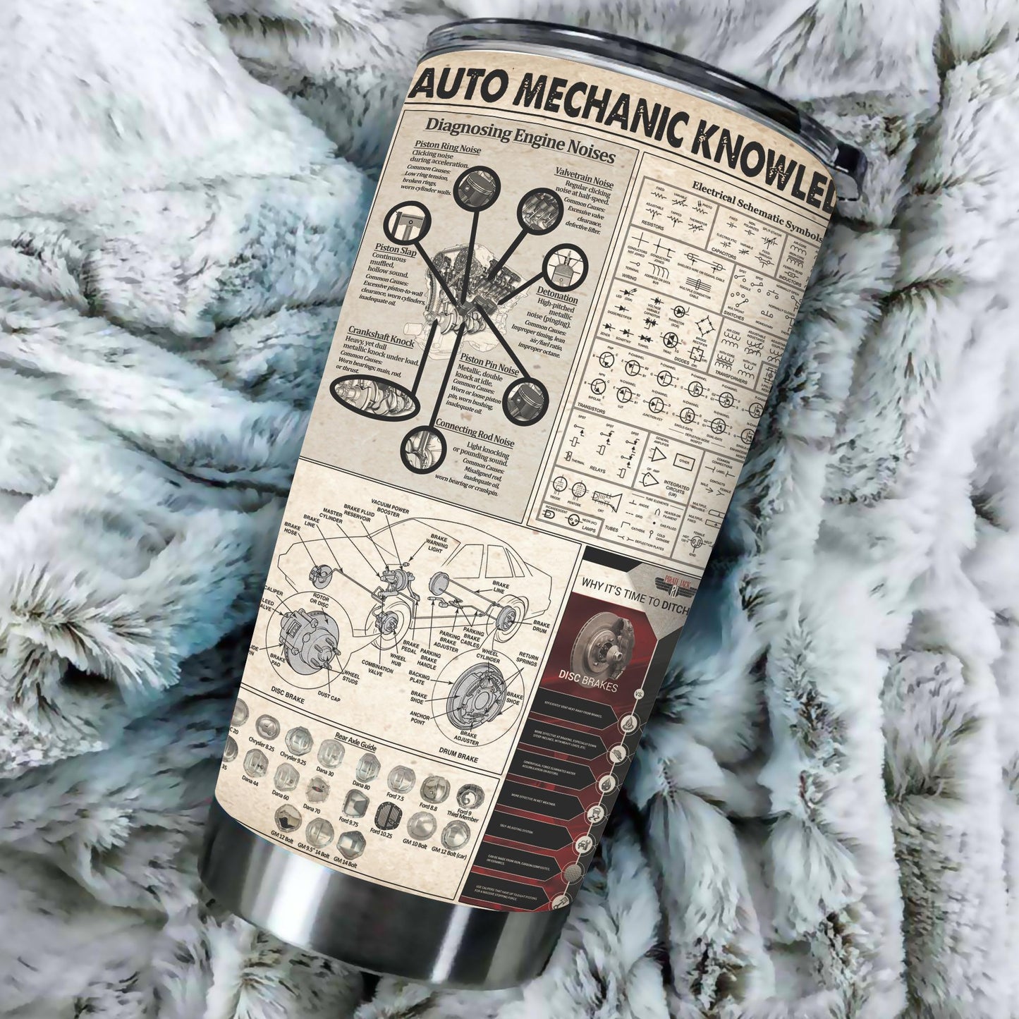 Auto Mechanic Knowledge Tumbler TN