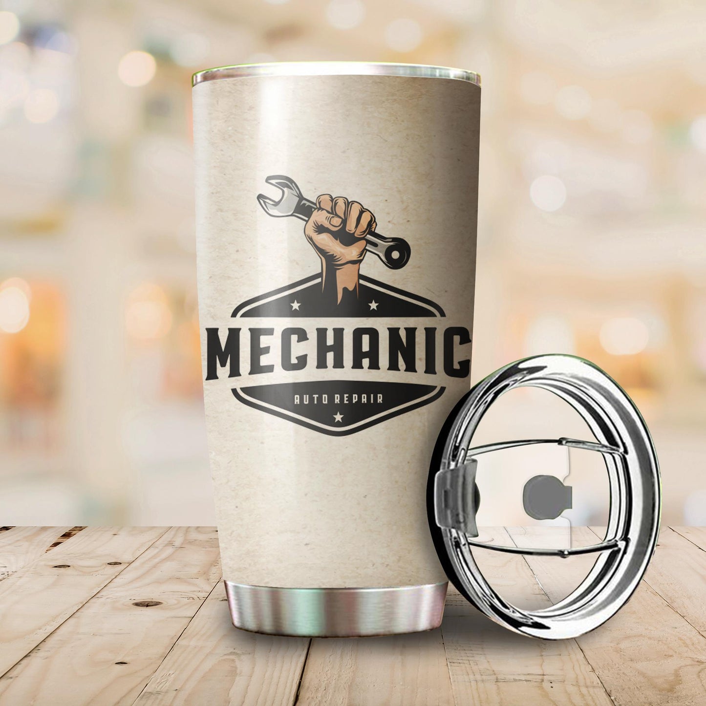 Auto Mechanic Knowledge Tumbler TN