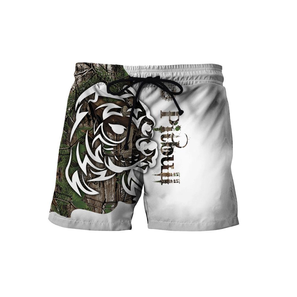Pitbull Dog Camo 3D All Over Printed Unisex PL