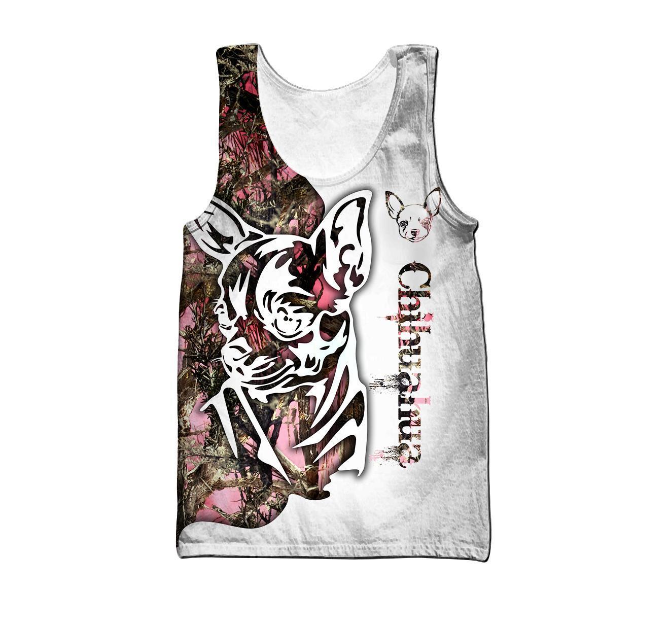 Chihuahua Dog 3D All Over Printed Unisex PL