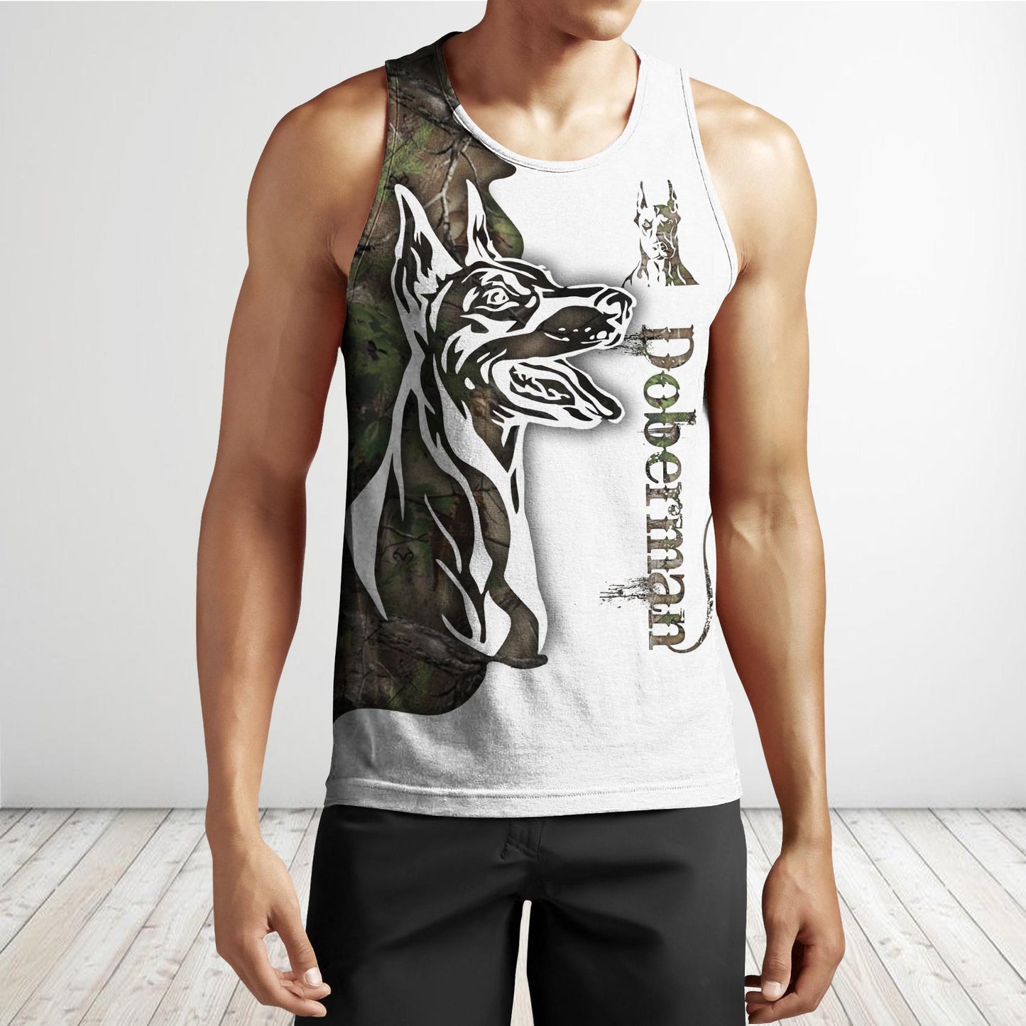 Doberman Dog 3D All Over Printed Unisex PL