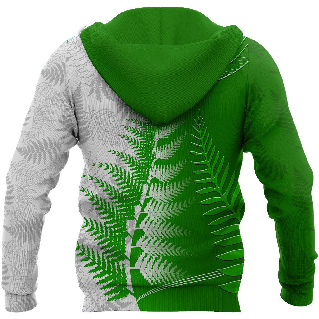 Aotearoa New Zealand Silver Fern Kiwi Classic 3D Unisex Hoodie