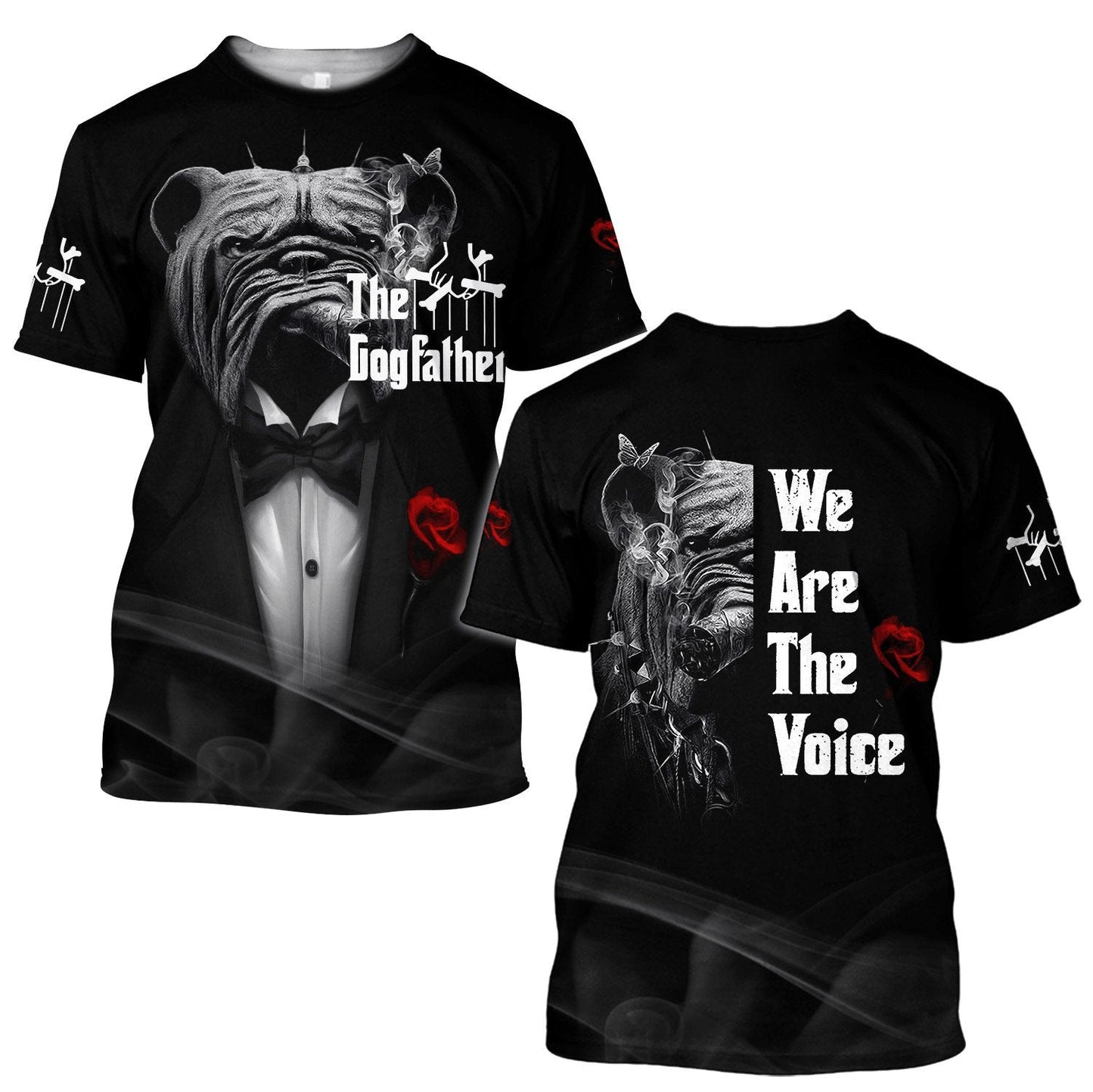 The God Father Pitbull 3D All Over Printed Unisex PL