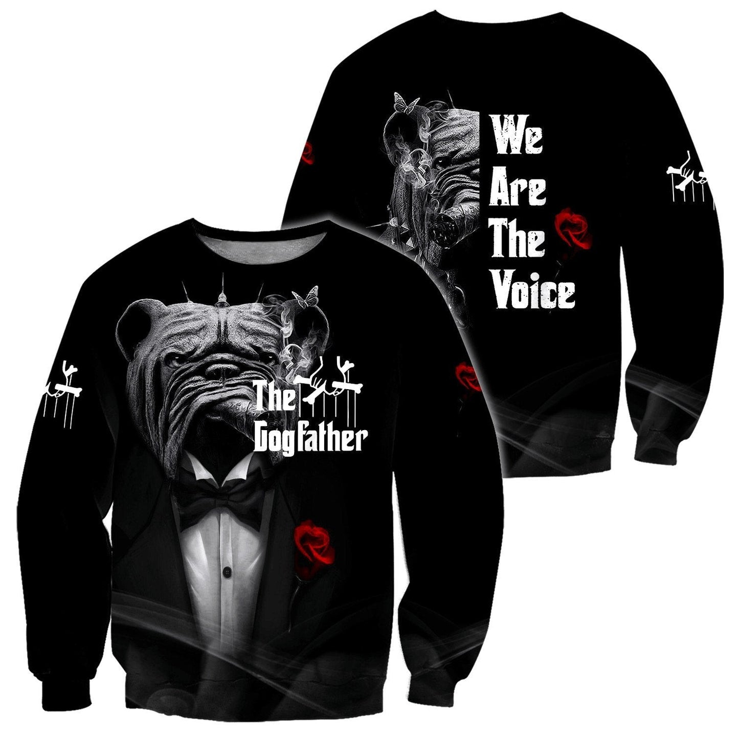 The God Father Pitbull 3D All Over Printed Unisex PL