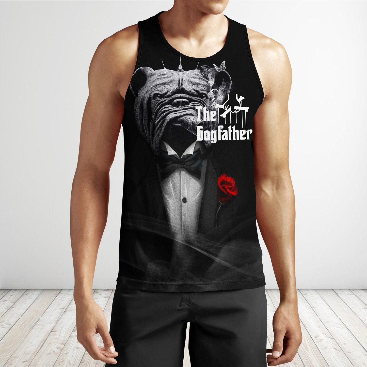 The God Father Pitbull 3D All Over Printed Unisex PL