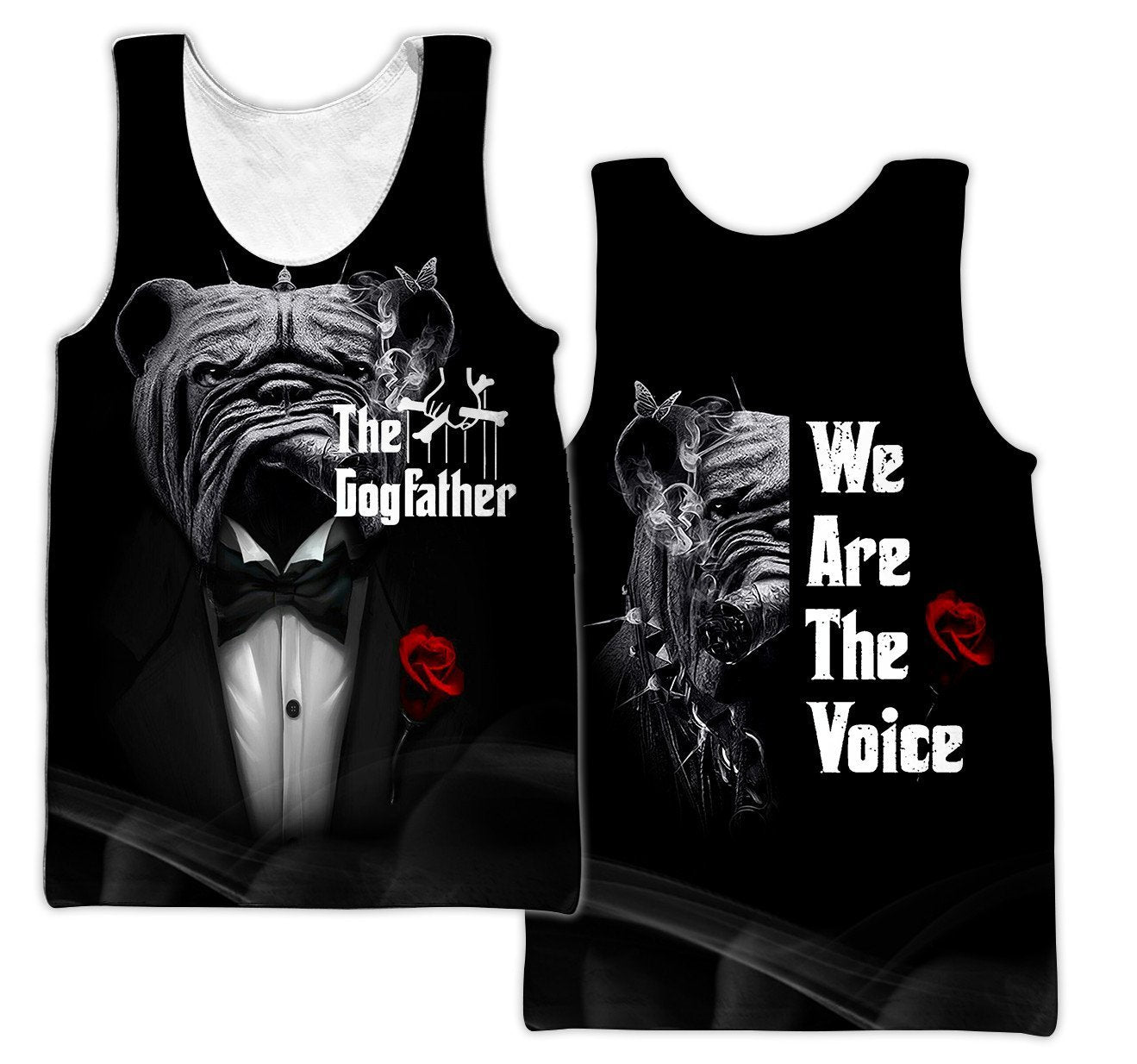 The God Father Pitbull 3D All Over Printed Unisex PL