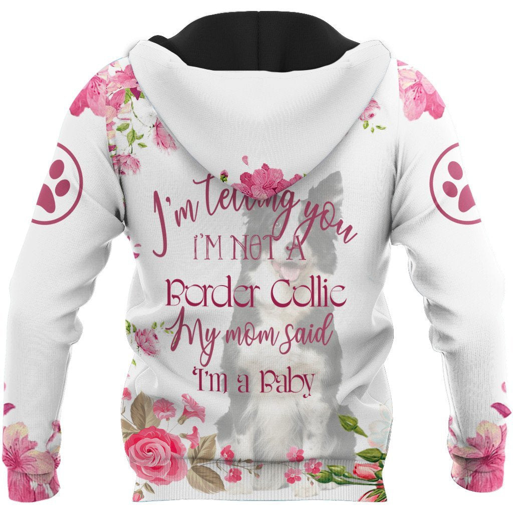 Border collie 3D All Over Printed Unisex PL