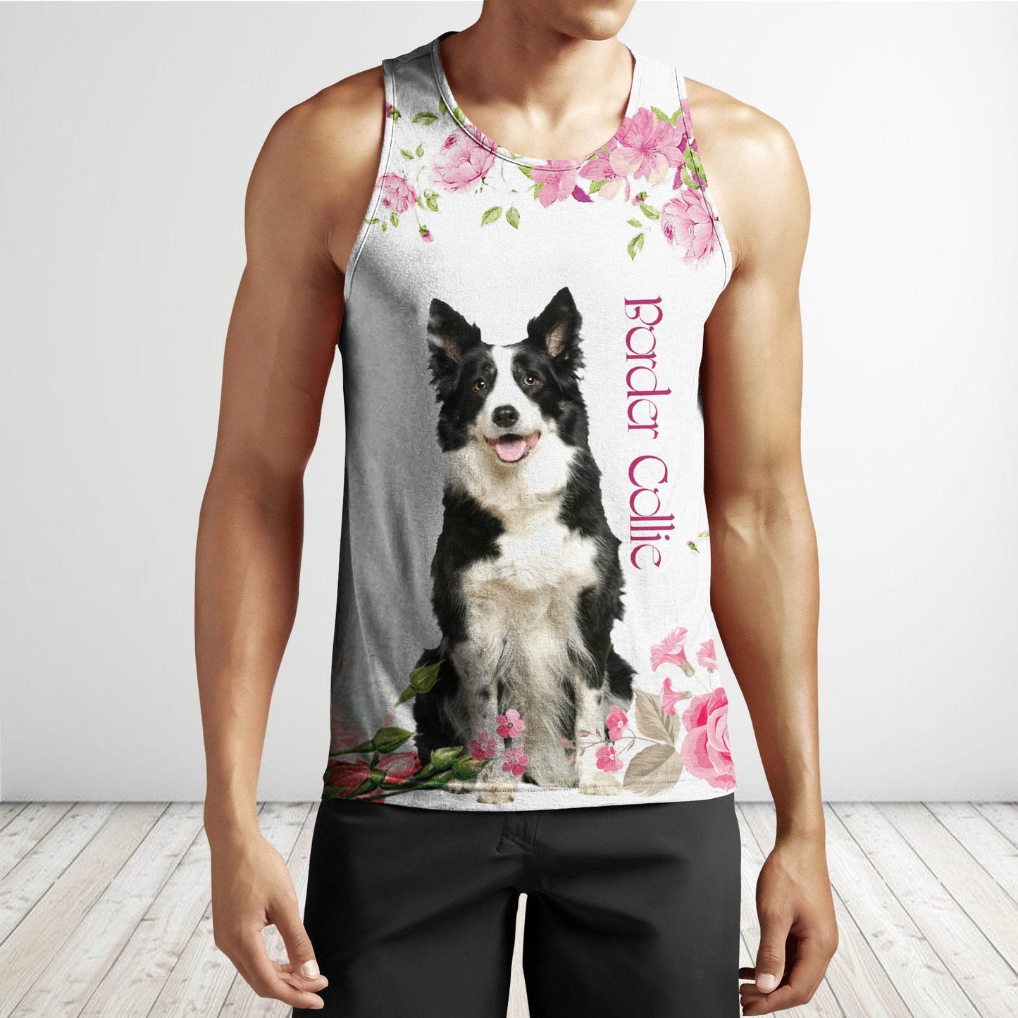 Border collie 3D All Over Printed Unisex PL