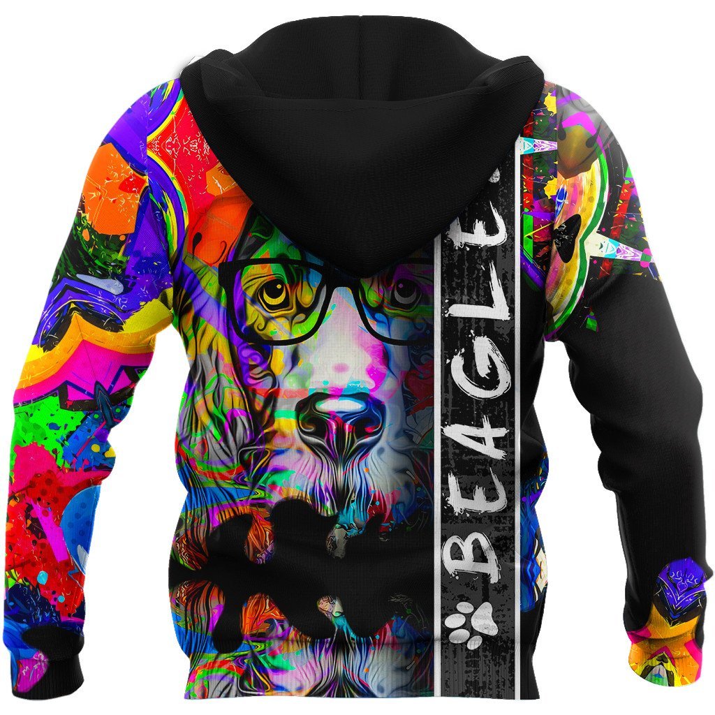 Beagle dog full color 3D All Over Printed Unisex PL