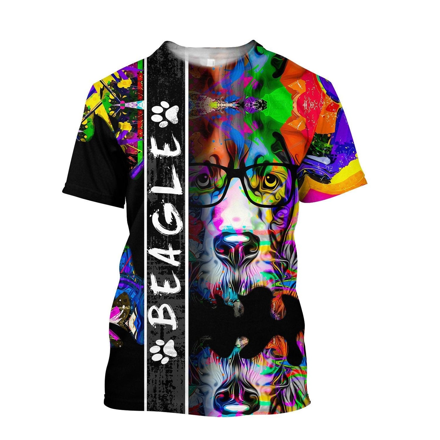Beagle dog full color 3D All Over Printed Unisex PL