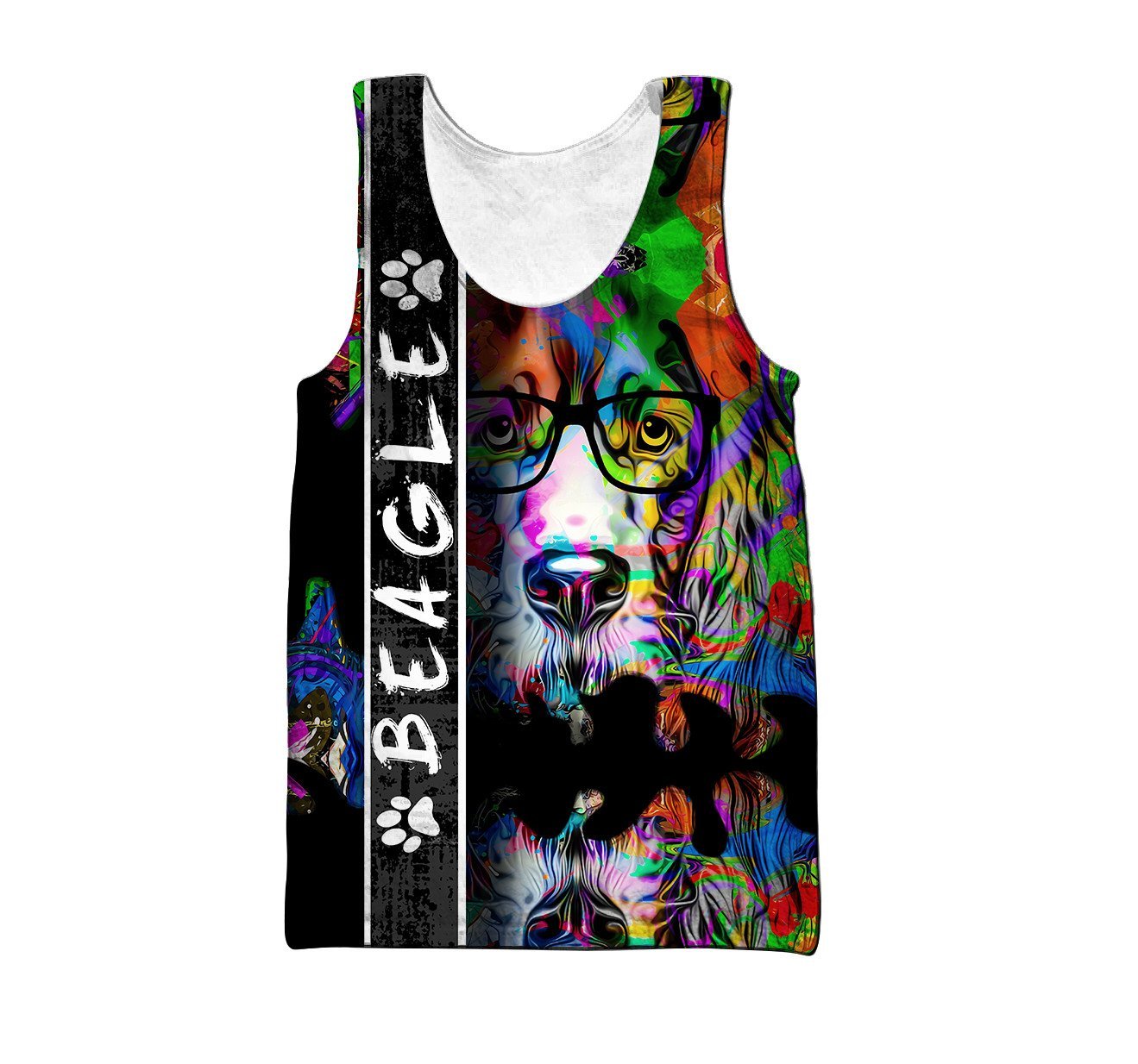 Beagle dog full color 3D All Over Printed Unisex PL
