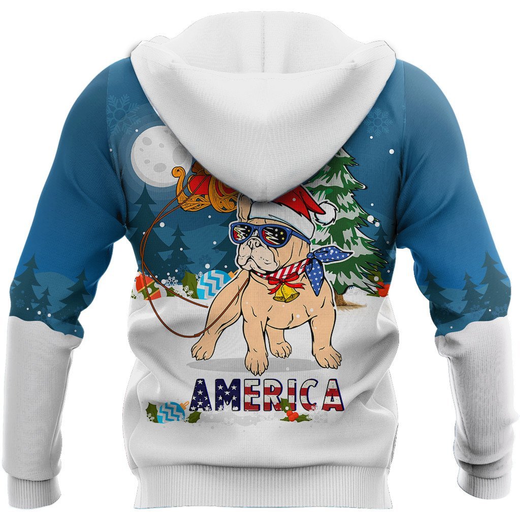 PitBull & Santa chritmas 3D All Over Printed Unisex PL