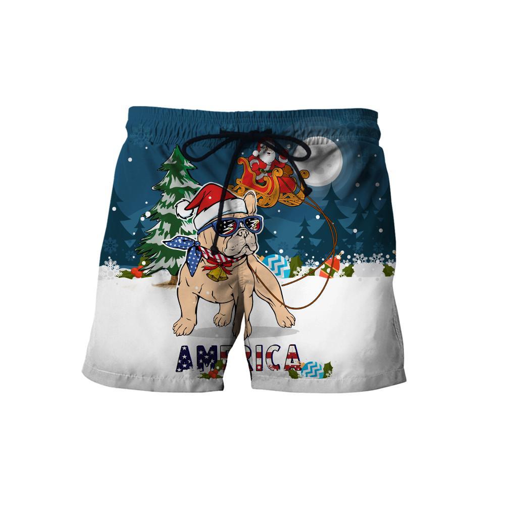 PitBull & Santa chritmas 3D All Over Printed Unisex PL