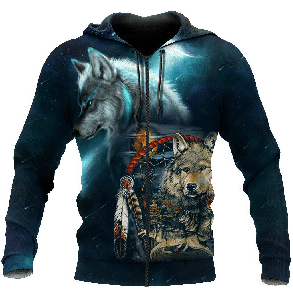 Wolf 3D All Over Printed Unisex Shirt
