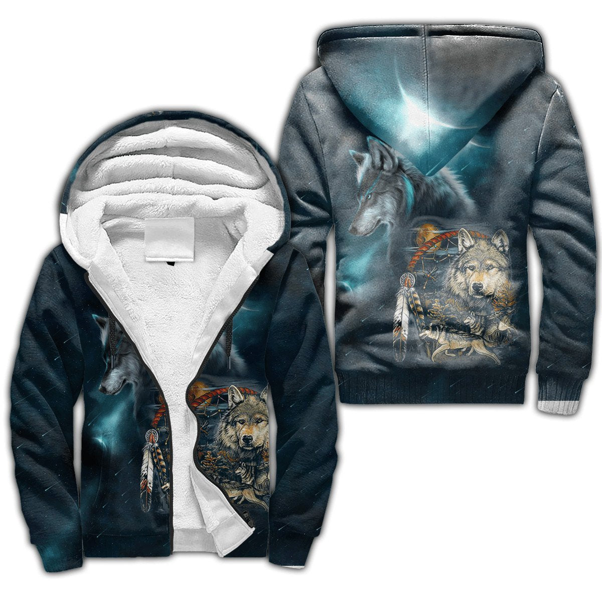 Wolf 3D All Over Printed Unisex Shirt