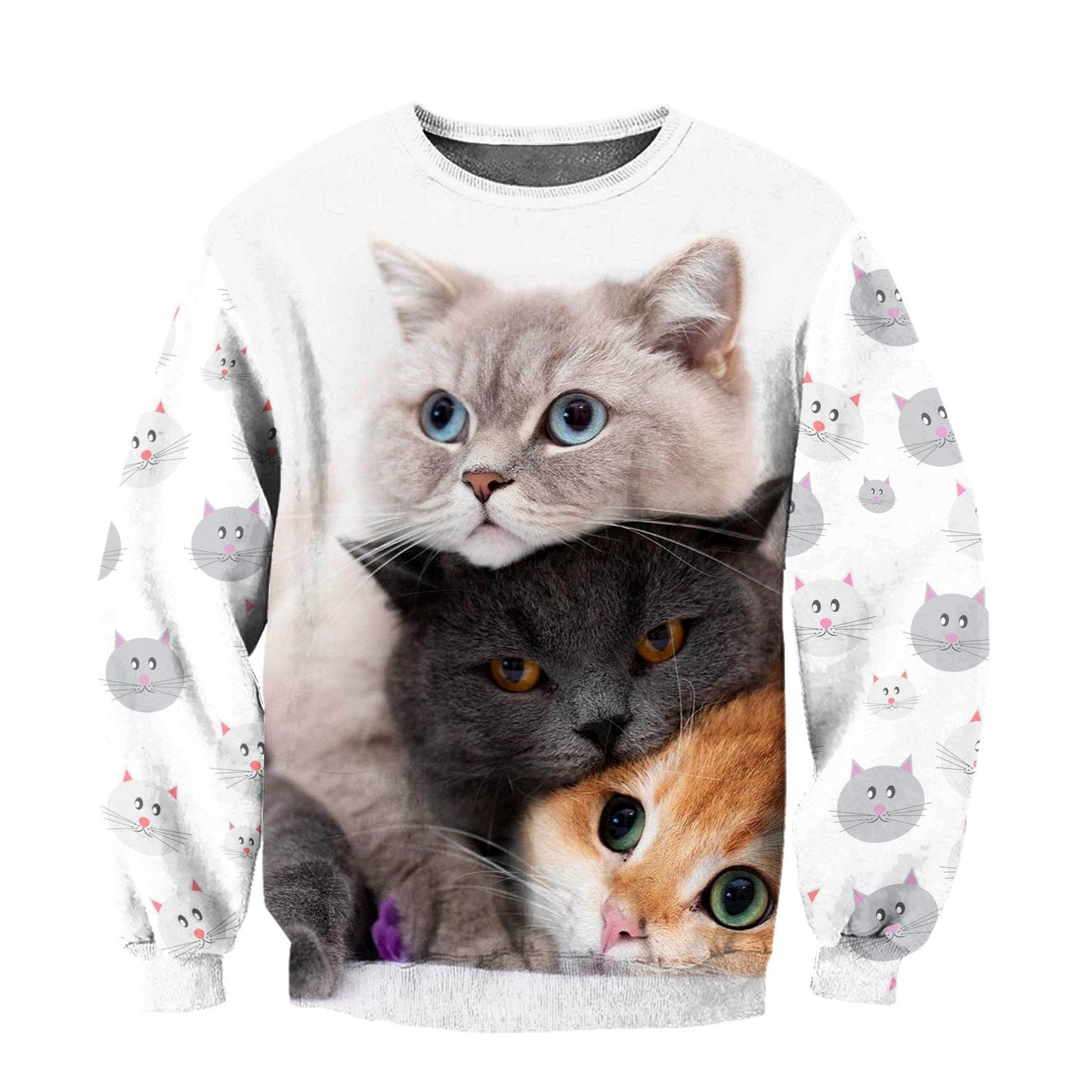 British Shorthair Cat 3D All Over Printed Shirts For Men and Women