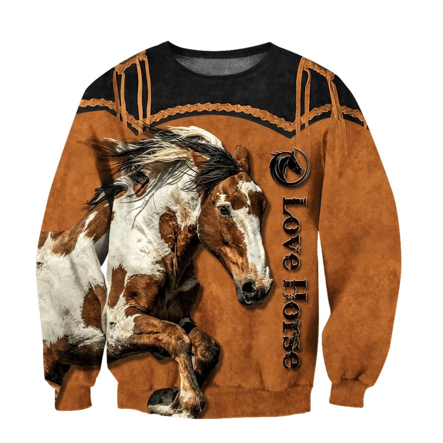 American Paint Horse Native American Cowboy 3D All Over Printed Unisex Shirts HHT19112003
