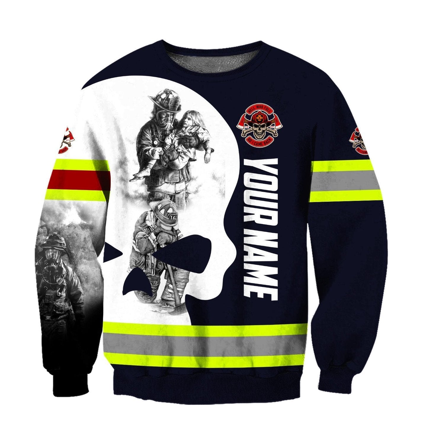 Customize Name Firefighter Hoodie Shirts For Men And Women MH08122002