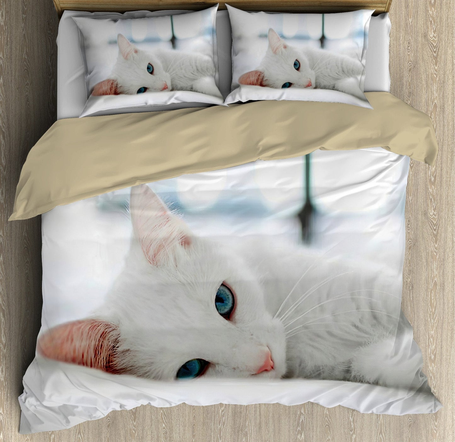 White Cat Bedding Set MH04012001