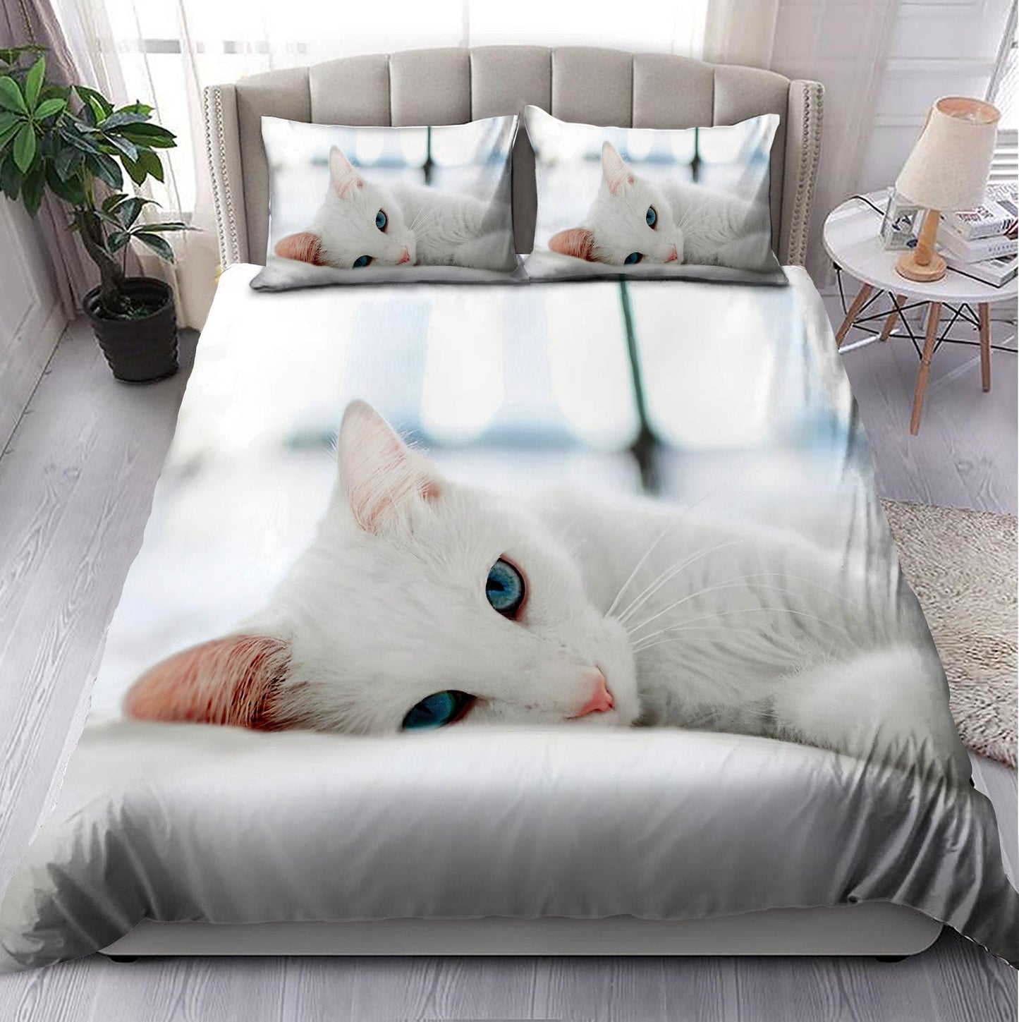White Cat Bedding Set MH04012001
