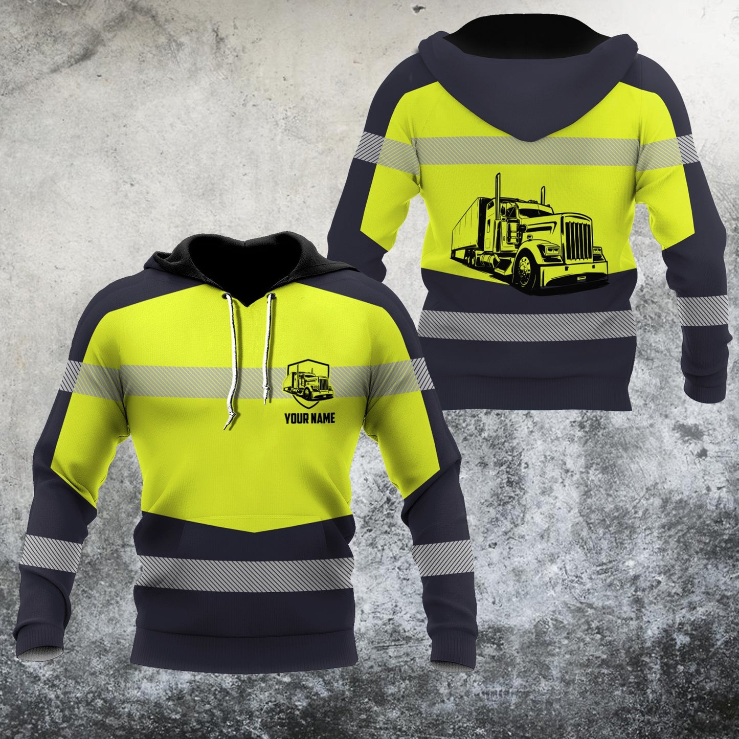 Trucker 3D All Over Printed Shirts For Men and Women