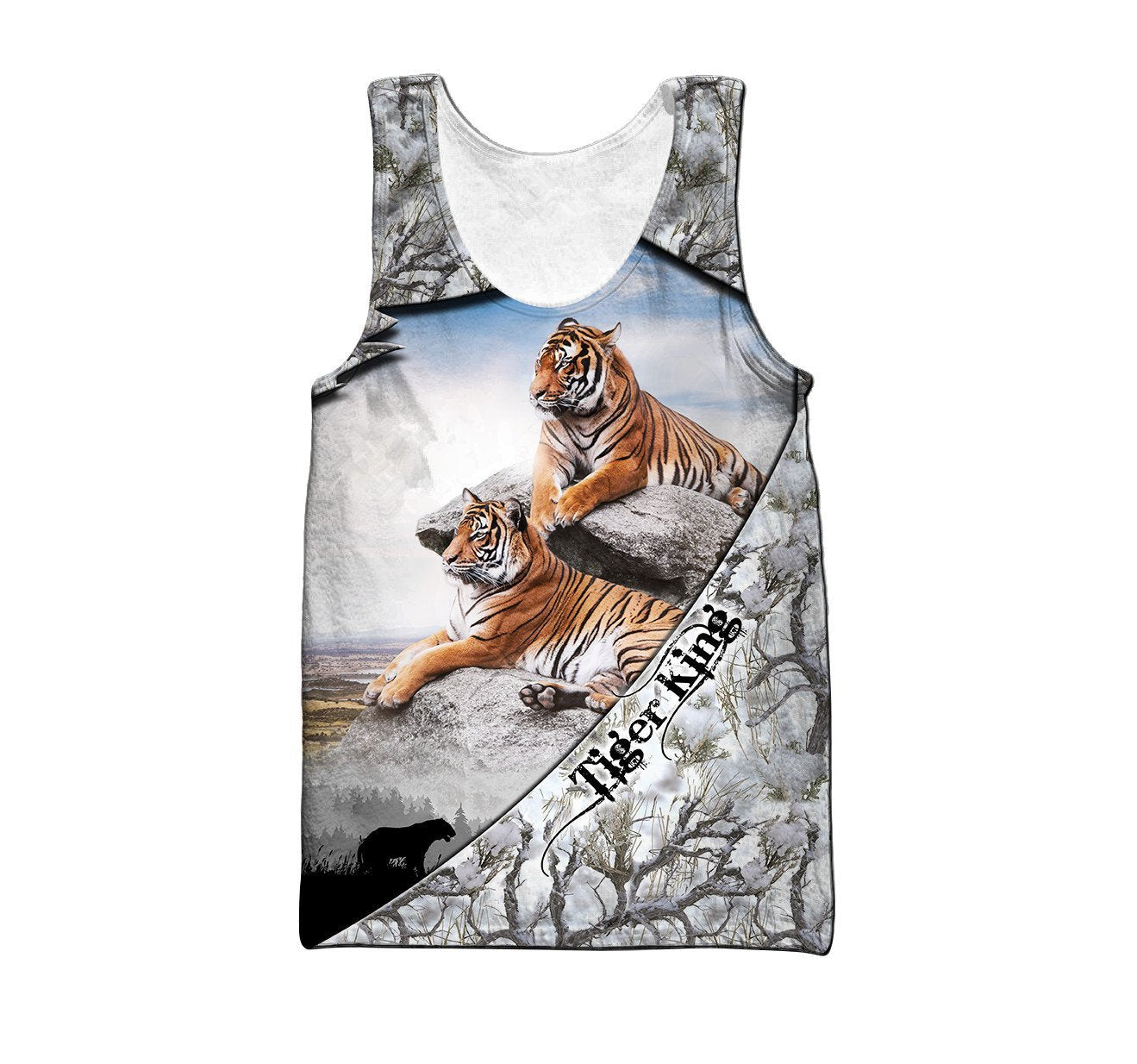 Tiger 3D All Over Printed Shirts