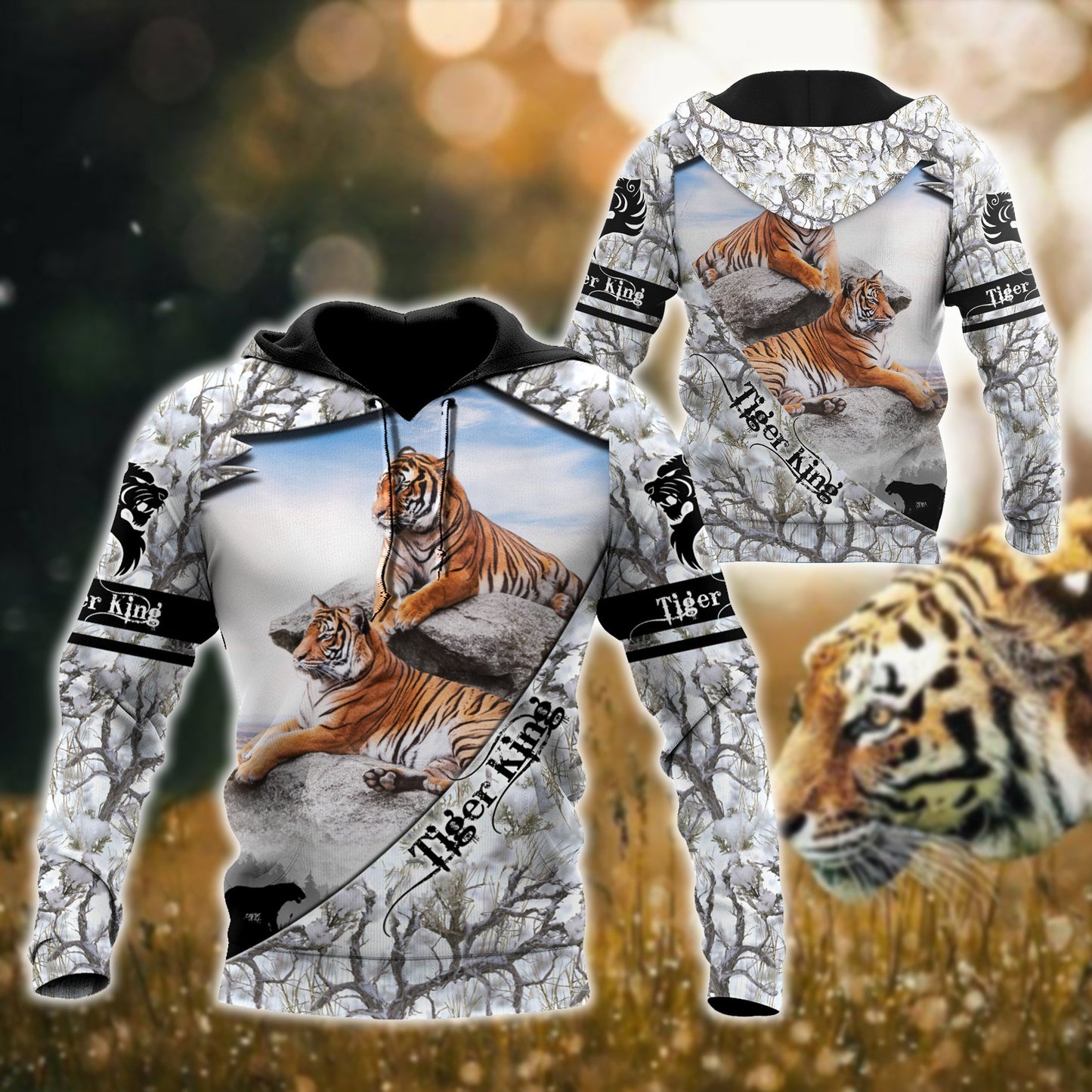 Tiger 3D All Over Printed Shirts