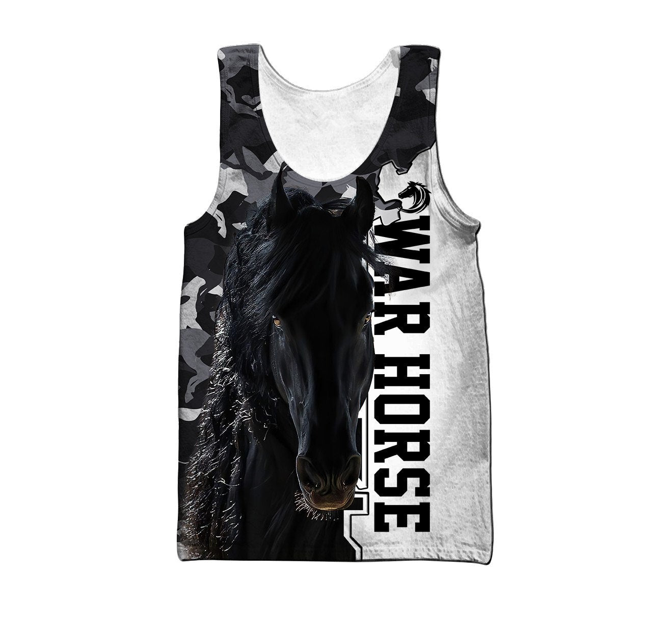 War Horse 3D All Over Printed Shirts For Men and Women