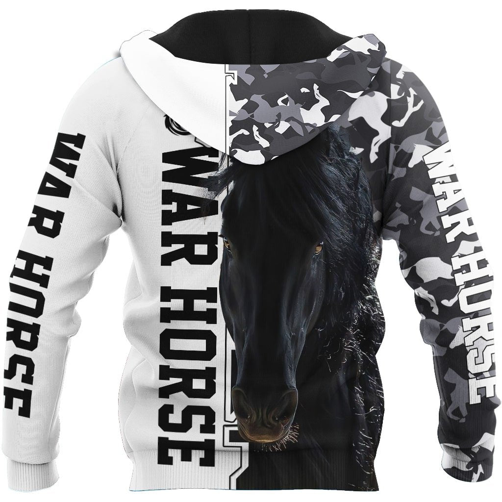 War Horse 3D All Over Printed Shirts For Men and Women