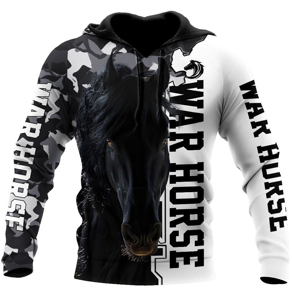 War Horse 3D All Over Printed Shirts For Men and Women