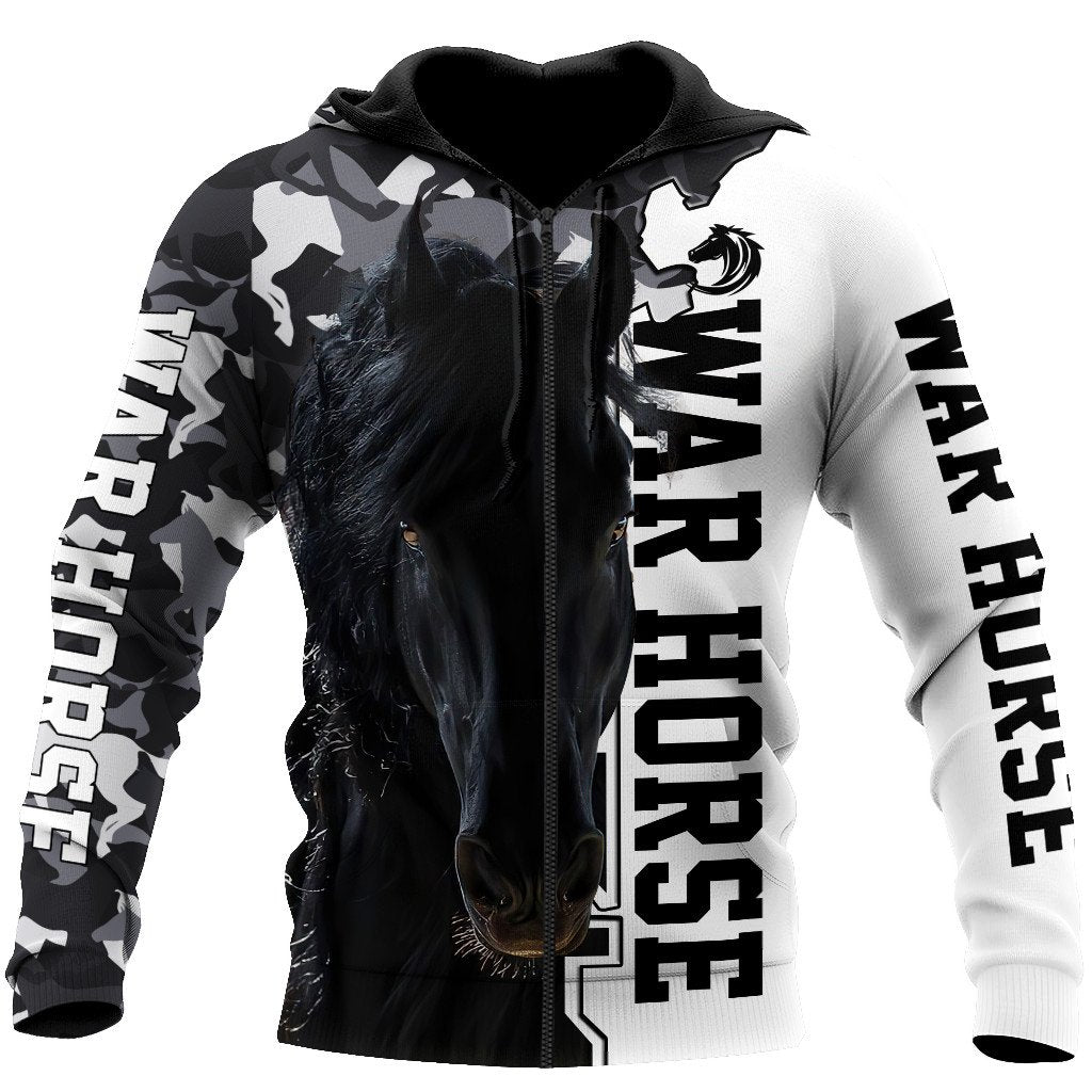 War Horse 3D All Over Printed Shirts For Men and Women