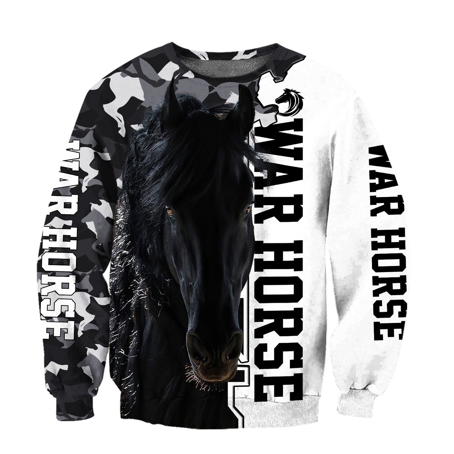 War Horse 3D All Over Printed Shirts For Men and Women