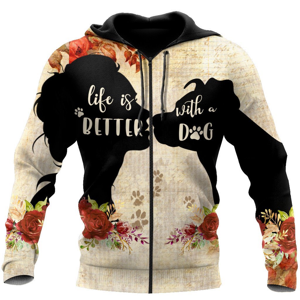 Pitbull Dog 3D All Over Printed Shirts