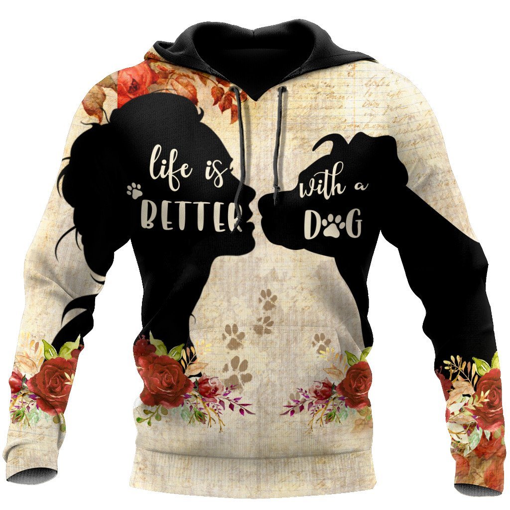 Pitbull Dog 3D All Over Printed Shirts