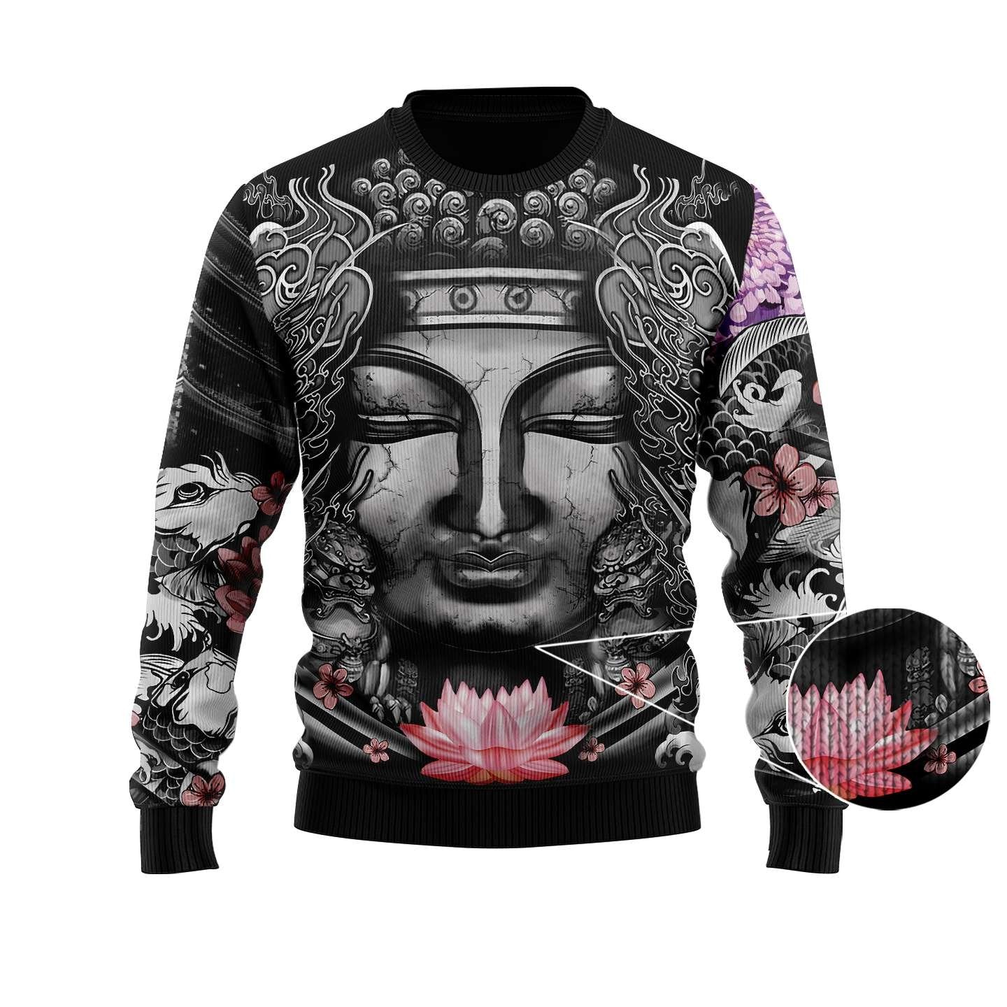 Buddhism Japanese Tattoo 3D Over Printed Unisex Shirt