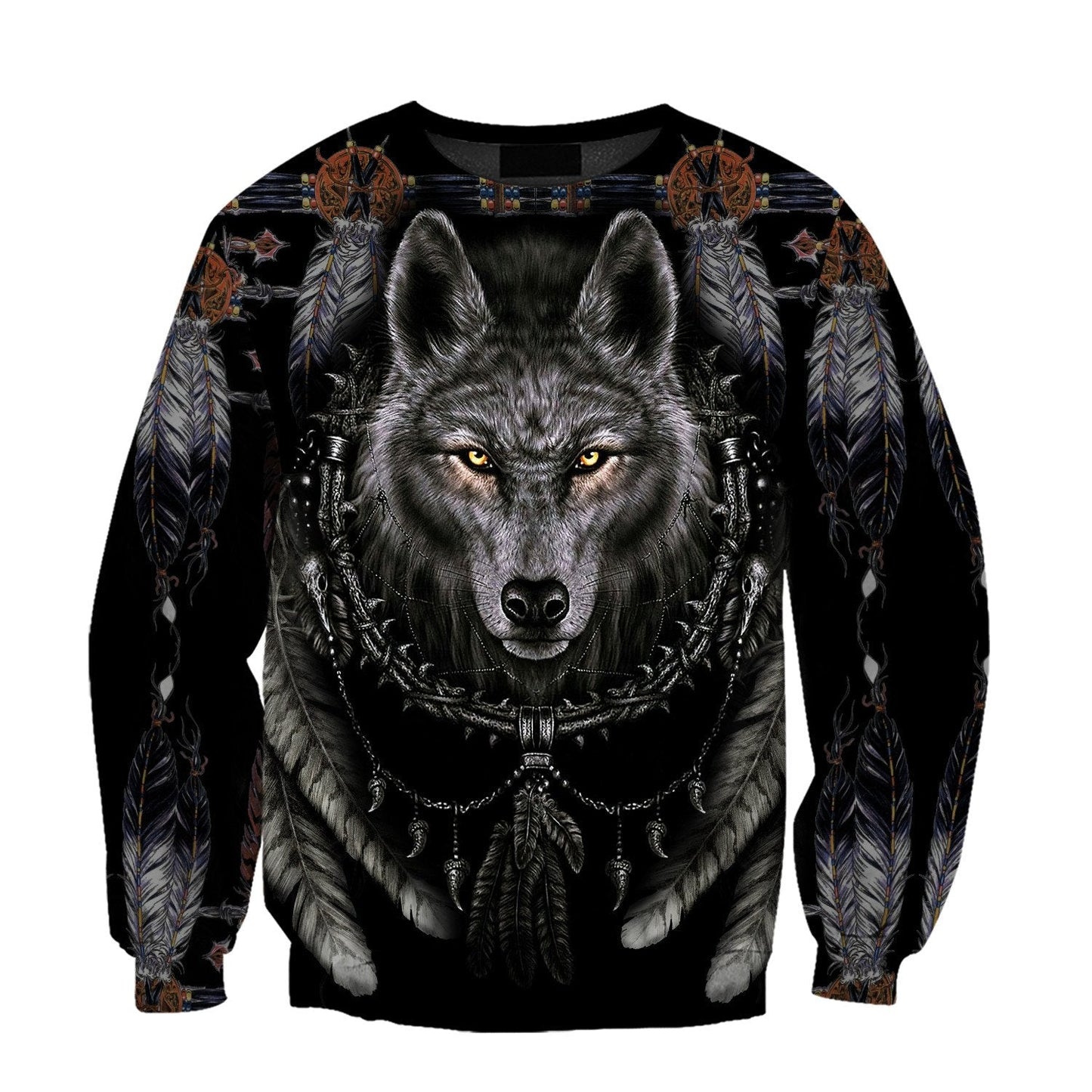 Wolf 3D Over Printed Unisex Shirt