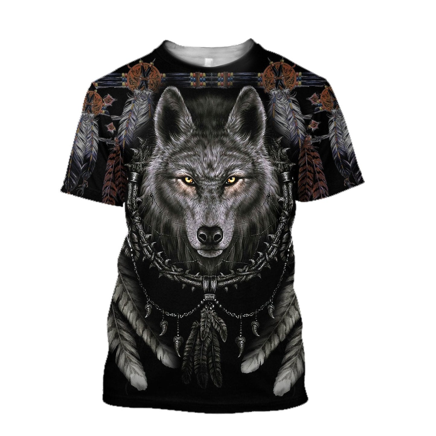 Wolf 3D Over Printed Unisex Shirt